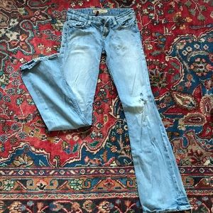 BKE Denim Sabrina 27 x 35.5 (long) light blue